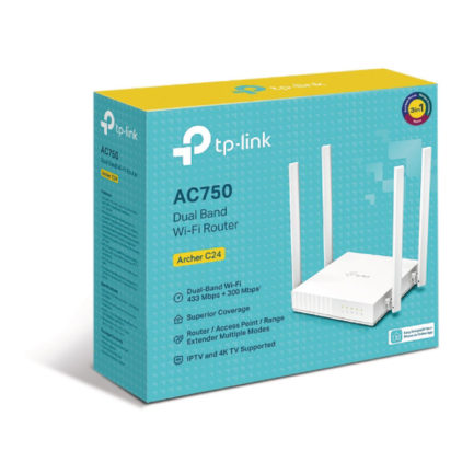 Router TP-LINK AC750 (ARCHER C24)