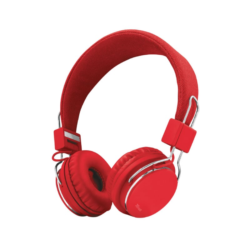 Comprar Auriculares de diadema Vieta Pro Way 3, Bluetooth, rojos · Hipercor